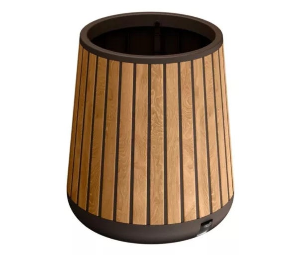 Flower pot Deco Conic Planter Venetian Brown