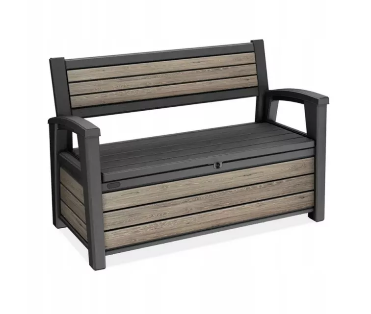 Скамья для хранения Deco Garden Bench 227L Ashwood коричневый