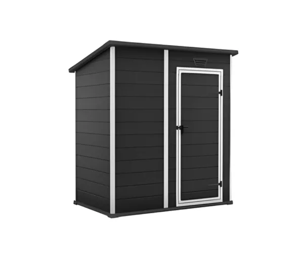 Garden shed Essential Shed 6x4 dark grey/white