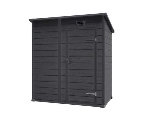 Garden shed Essential Shed 6x4 dark grey/black