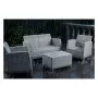 Dārza mēbeļu komplekts Scandi Forma 2 Seater Set gaiši pelēks/tumša tērauda pelēks