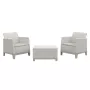 Garden furniture set Scandi Forma Balcony Set pebble gray/light beige