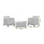 Garden furniture set Scandi Forma Balcony Set pebble gray/light beige