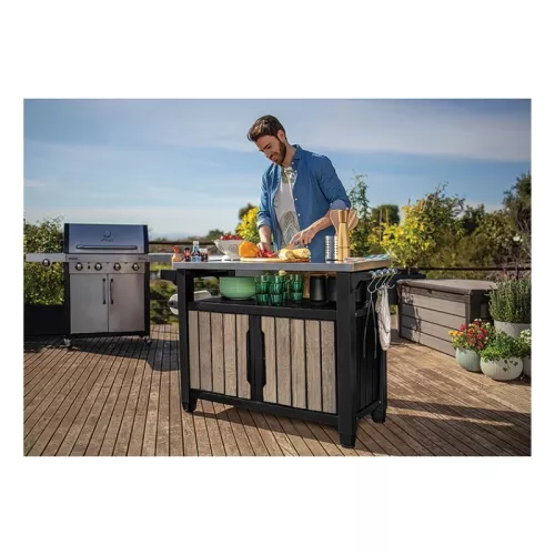 Grila galds Deco Unity XL 207L oša koka tonis