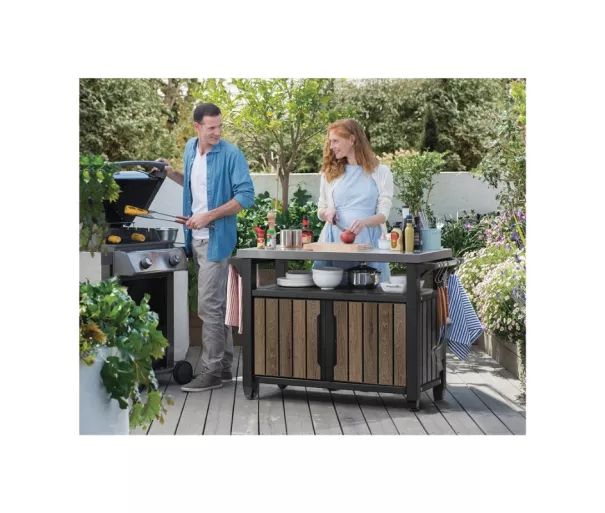 Grilllaud Deco Unity XL 207L pähklitoonis