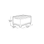 Dārza galdiņš/uzglabāšanas kaste Scandi Storage Table pelēks