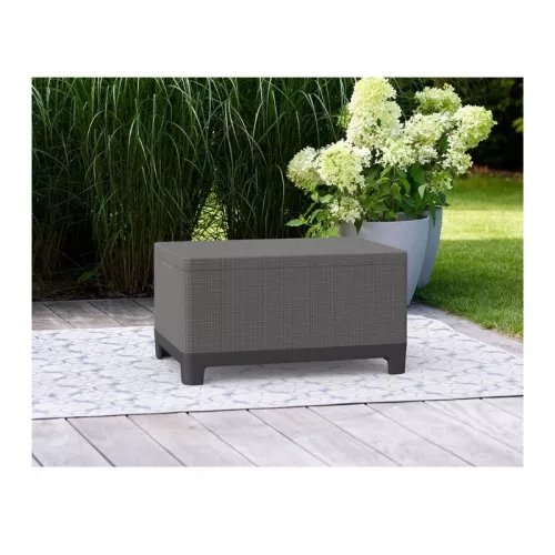 Dārza galdiņš/uzglabāšanas kaste Scandi Storage Table pelēks