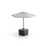 Dārza galdiņš/lietussarga turētājs Luzon Parasol valrieksts/pelēks