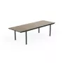 Garden table extendable Deco Porto Nova Extendable 200-280 ash wood tone/black