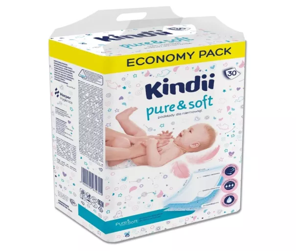Baby sheets Kindii Pure& Sof 30 pcs. 40x60cm