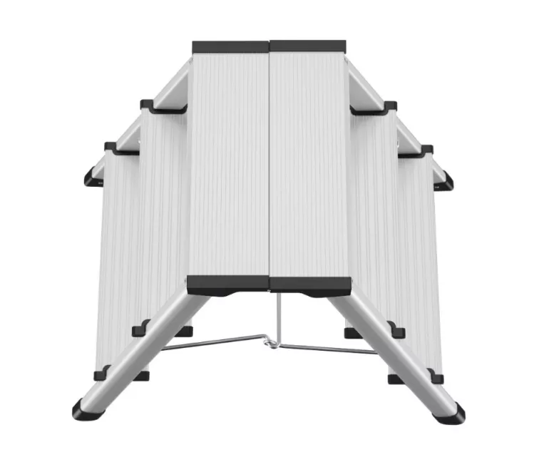 Sulankstomas laiptelių suoliukas D60 StandardLine / aliuminis / 2x3 pakopos