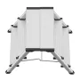 Sulankstomas laiptelių suoliukas D60 StandardLine / aliuminis / 2x3 pakopos