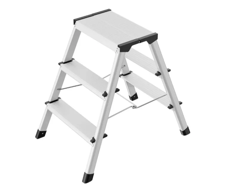 Sulankstomas laiptelių suoliukas D60 StandardLine / aliuminis / 2x3 pakopos