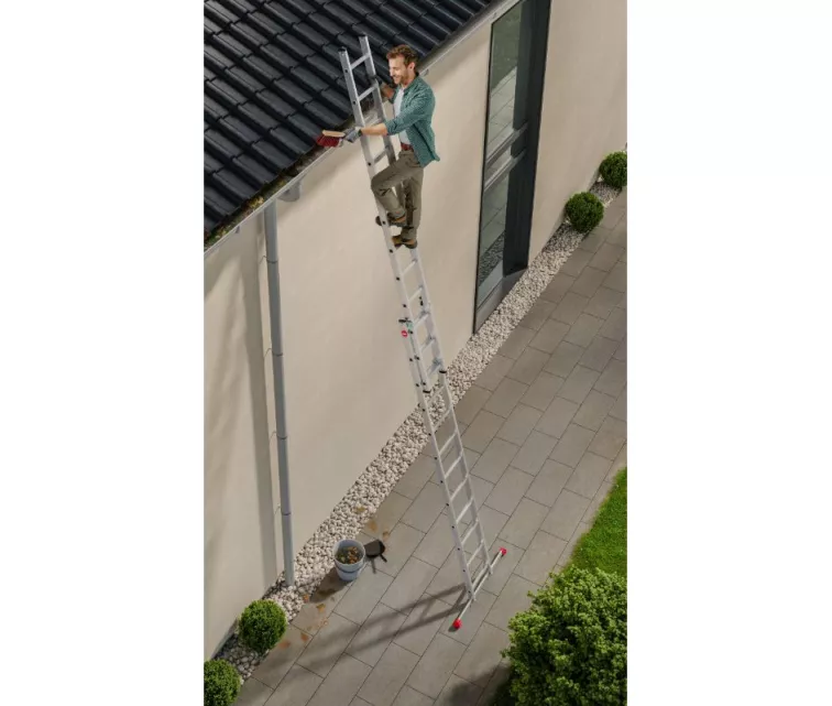 S80 ProfiStep duo stairs / aluminium / 2x15 steps