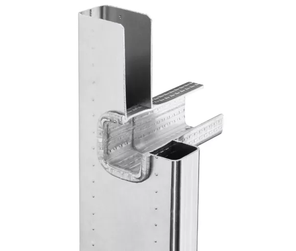 Kāpnes S80 ProfiStep duo / alumīnija / 2x15 pakāpieni