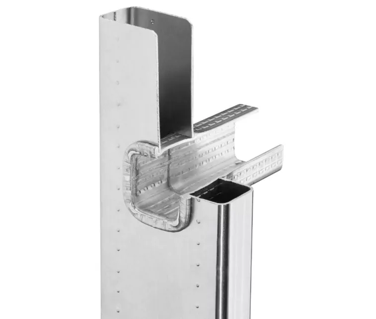 S80 ProfiStep duo stairs / aluminium / 2x15 steps