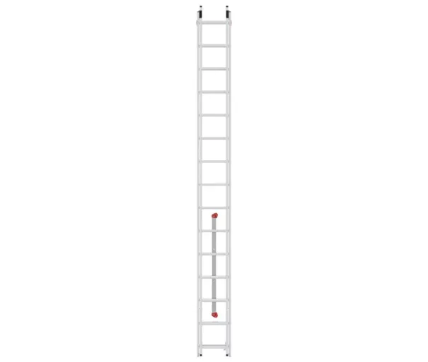 Kāpnes S80 ProfiStep duo / alumīnija / 2x15 pakāpieni