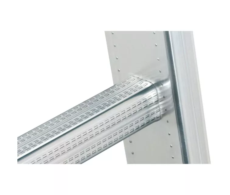 S80 ProfiStep duo stairs / aluminium / 2x15 steps