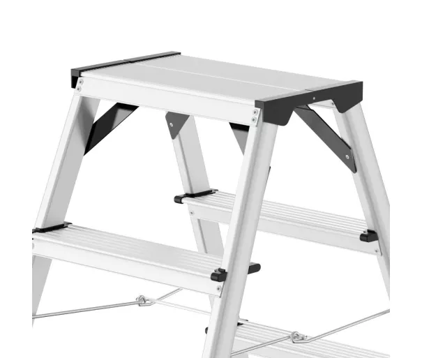 Topeltrepp D60 StandardLine / alumiinium / 2x7 astet