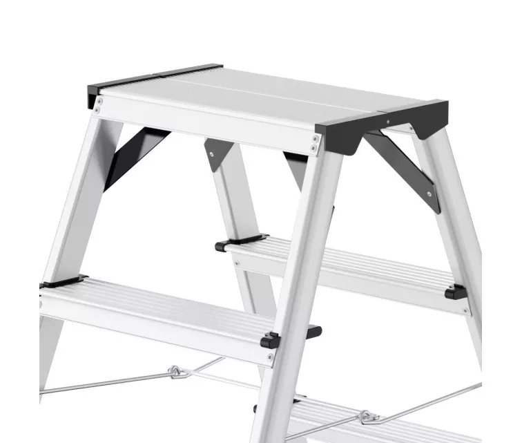 Topeltrepp D60 StandardLine / alumiinium / 2x5 astet