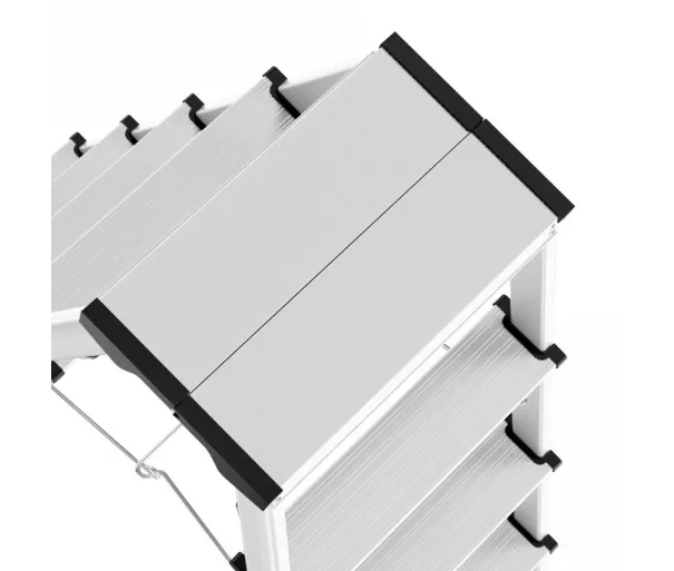 Topeltrepp D60 StandardLine / alumiinium / 2x7 astet