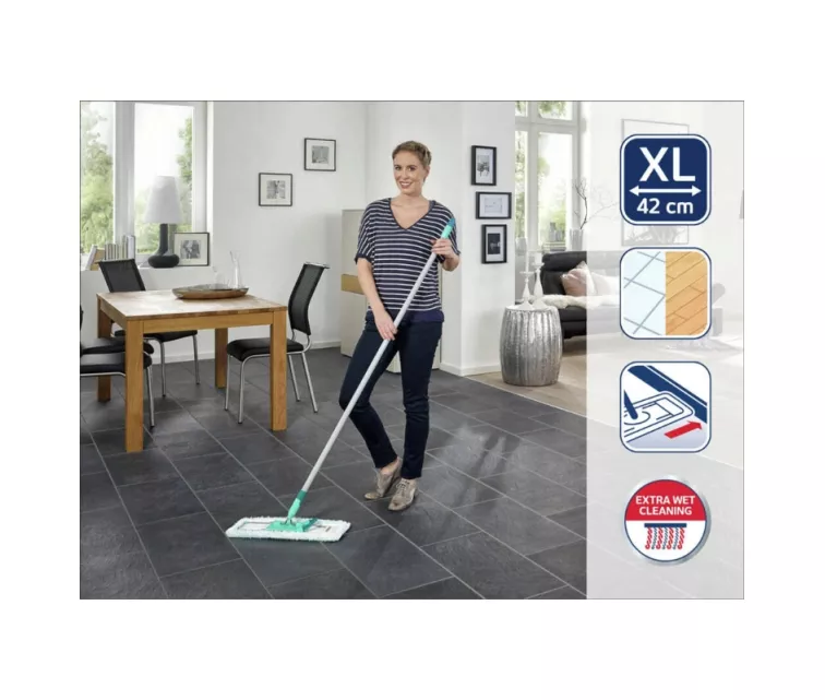 Põrandahari Profi XL micro duo 42cm + vahetuslapp Profi XL static plus 42cm