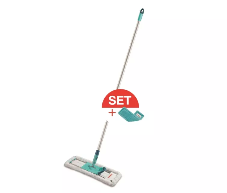 Põrandahari Profi XL micro duo 42cm alumiiniumkäepidemega + vahetuslapp Profi XL static plus 42cm