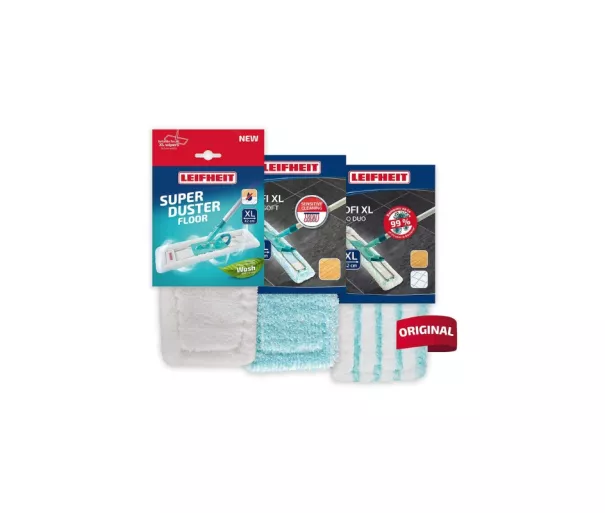 Replacement cloth set 3 pcs. Profi XL micro duo / Superduster / super soft 42cm