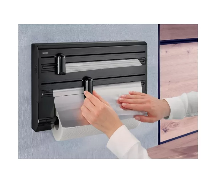 Papīra, folijas, plēves turētājs Parat Black