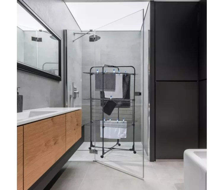 Klassikaline trummelkuivati torn 270 must