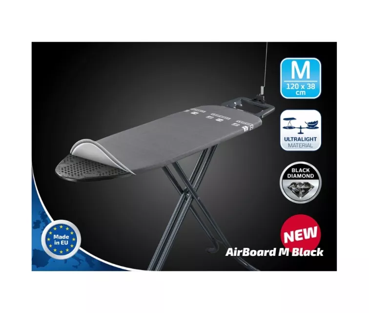 Gludināmais dēlis Air Board M Black 120x38cm