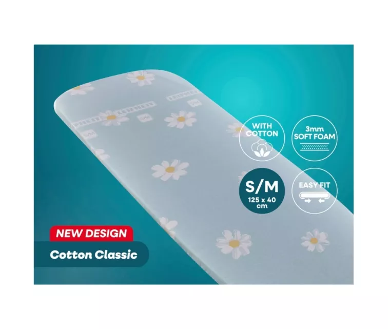 Triikimislaua kangas Cotton Classic S/M 125x40cm