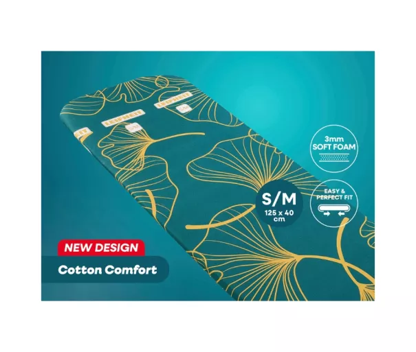 Triikimislaua kangas Cotton Comfort S/M 125x40cm