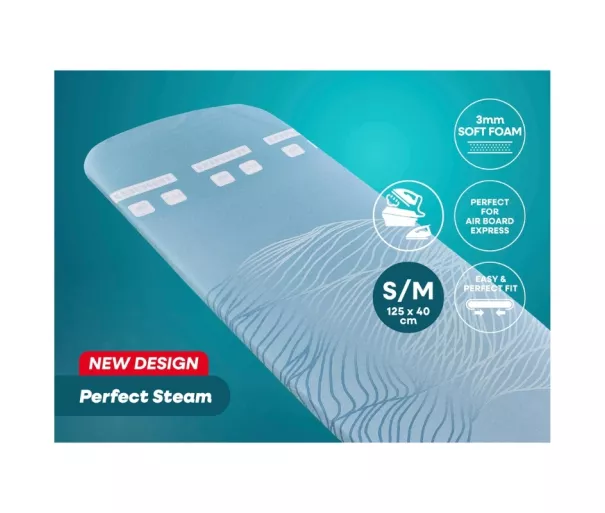 Ткань для гладильной доски Perfect Steam Air Board Express S/M 125x40 см