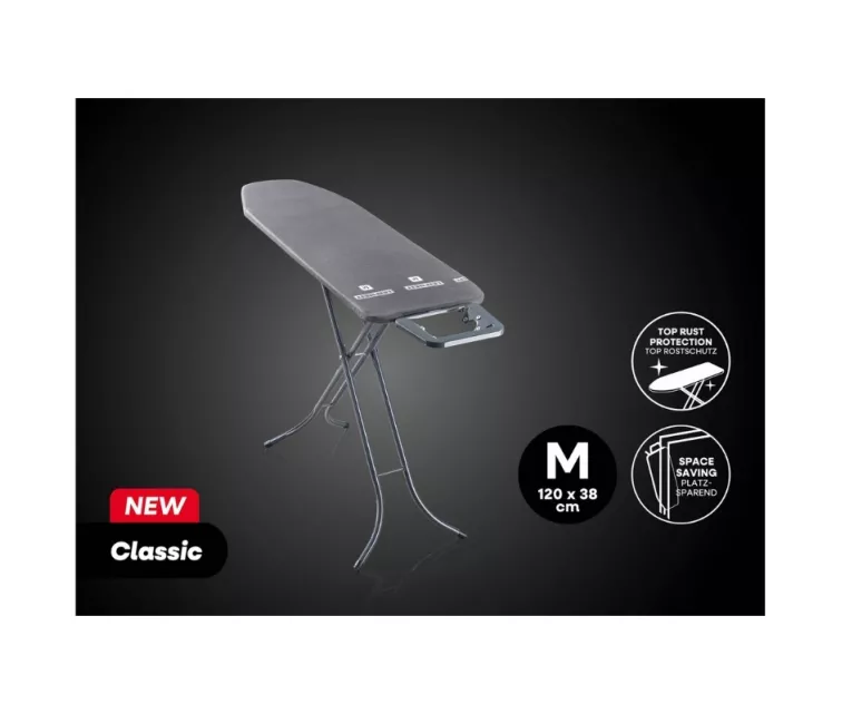 Gludināmais dēlis Classic M Black  120x38cm