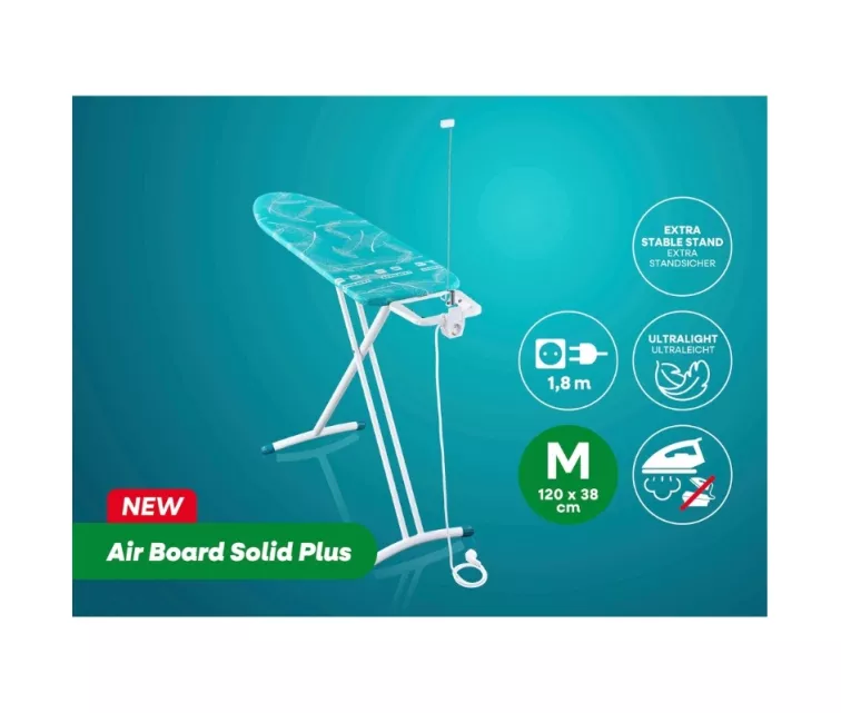 Гладильная доска Air Board M Solid Plus 120x38 см