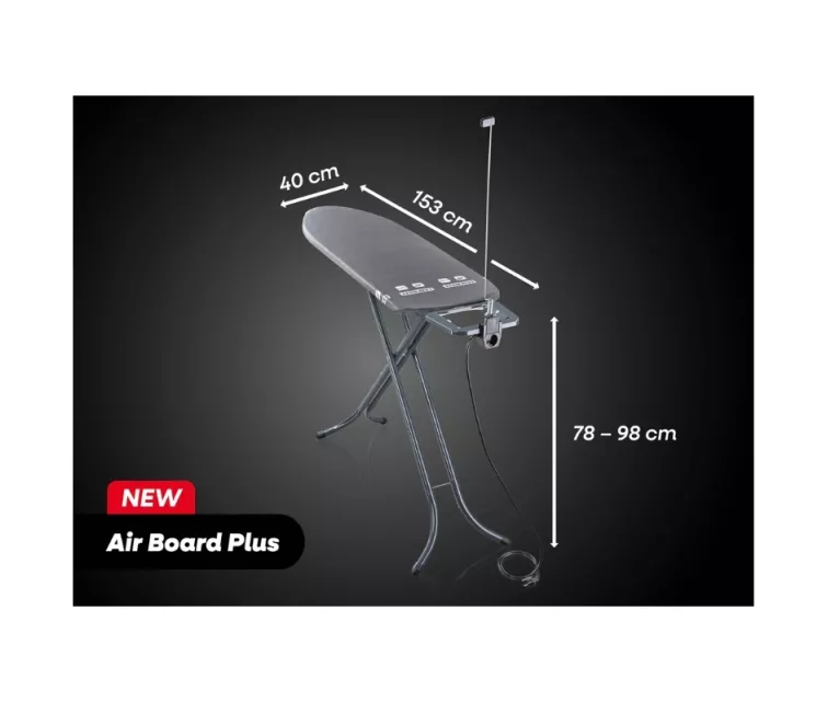 Triikimislaud Air Board M must pluss 120x38cm