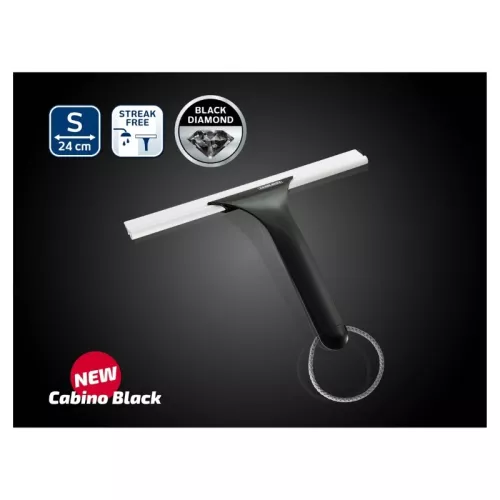 Duškabīnes tīrītājs Cabino Black 24cm