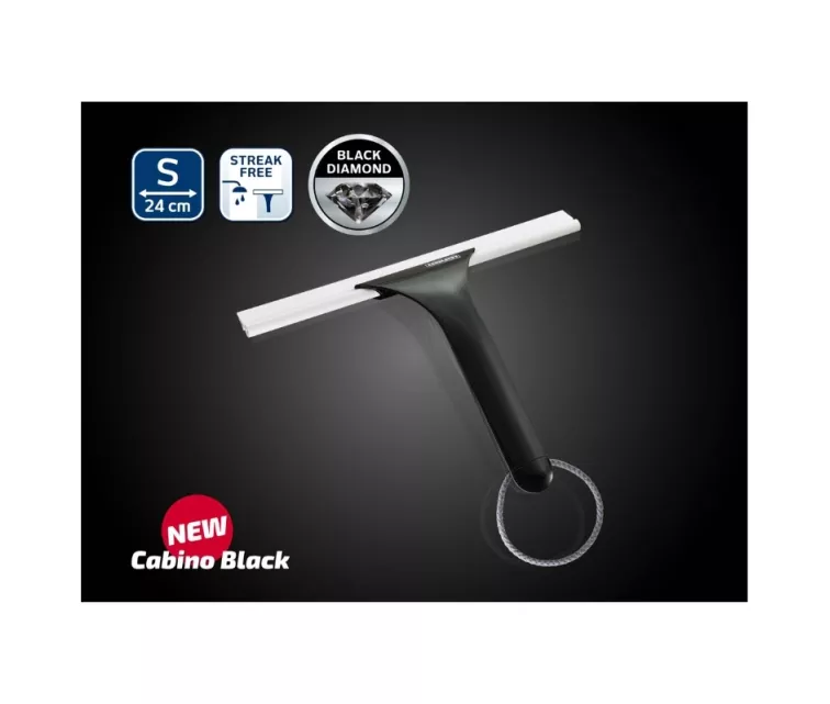 Duškabīnes tīrītājs Cabino Black 24cm