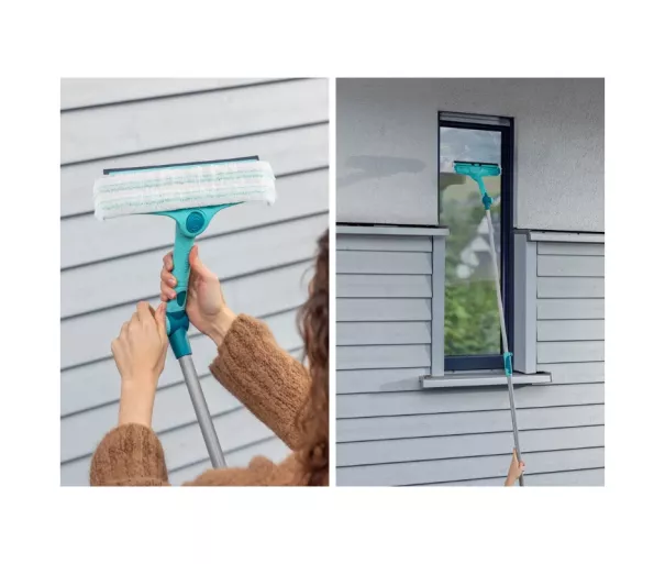 Logu birste ar teleskopisku kātu Window & frame wiper 4in1 Telescope 2 m