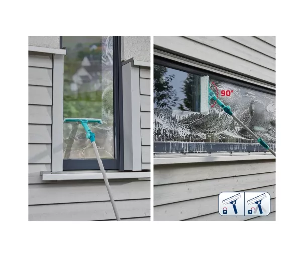 Logu birste ar teleskopisku kātu Window & frame wiper 4in1 Telescope 2 m
