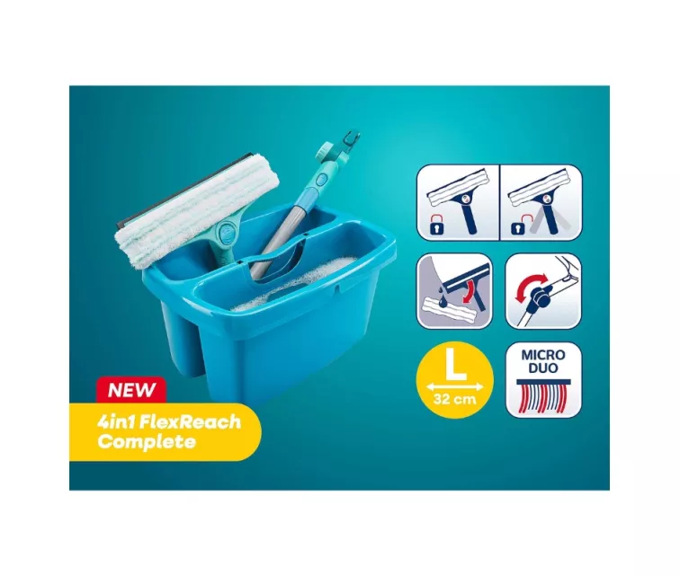 Window Cleaning 4in1 FlexReach Complete window cleaning kit