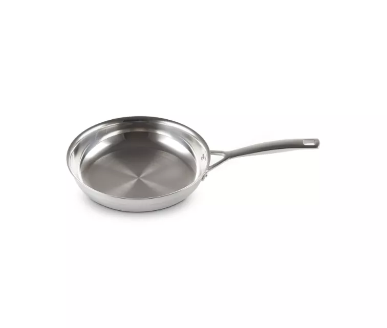 Trijų sluoksnių nerūdijančio plieno keptuvė be dangos, Ø24 cm