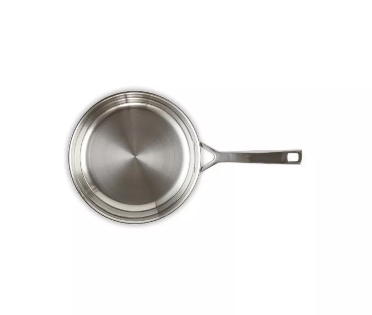 Trijų sluoksnių nerūdijančio plieno keptuvė be dangos, Ø24 cm