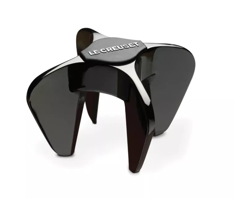 Le Creuset Sparkling wine bottle opener SW-100 Champagne Star 7,2x4,3cm black nickel