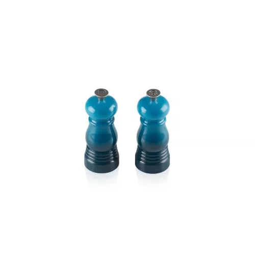 Le Creuset Salt and pepper grinder set 11cm blue