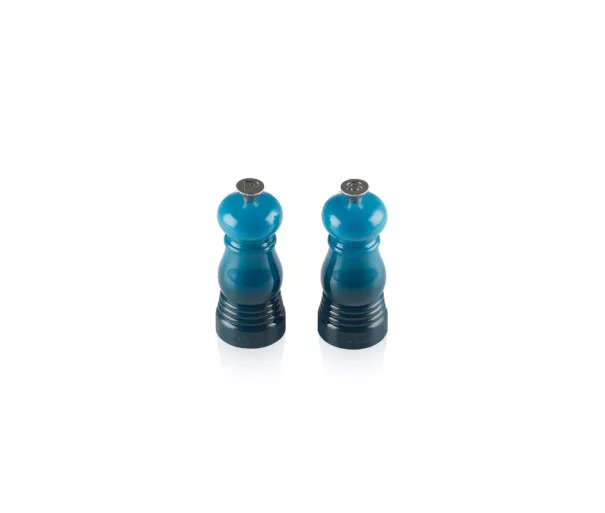 Le Creuset Druskos ir pipirų malūnėlių rinkinys 11 cm mėlynos spalvos