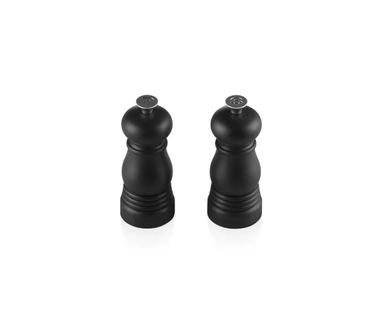Le Creuset Salt and pepper grinder set 11cm mat black