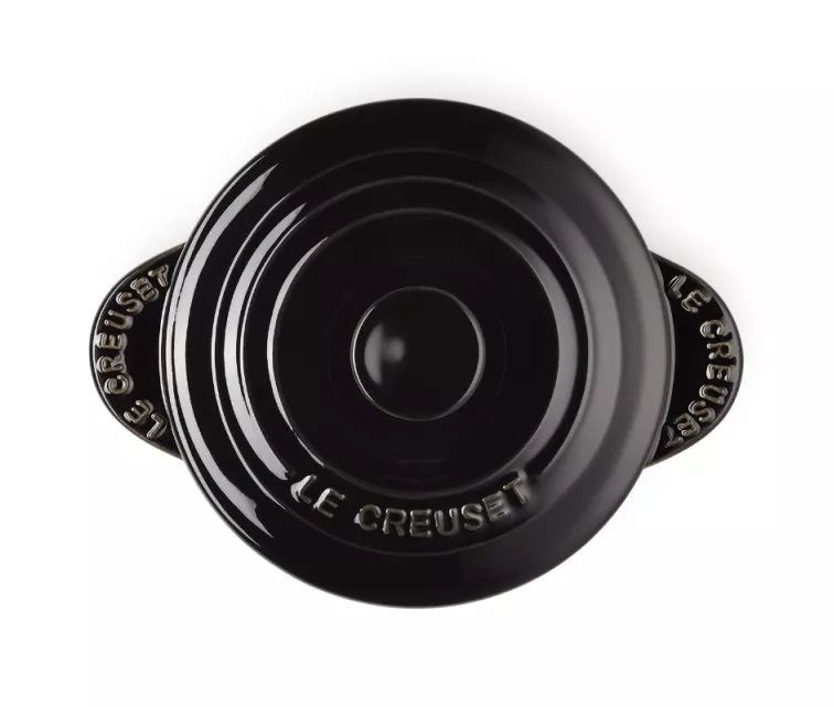 Le Creuset Mini Cocotte stoneware Ø13cm / 0,45L black