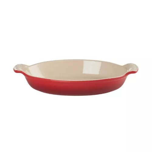 "Le Creuset" ovalus kepimo indas "Heritage" 28 cm / 1,6 l raudonas